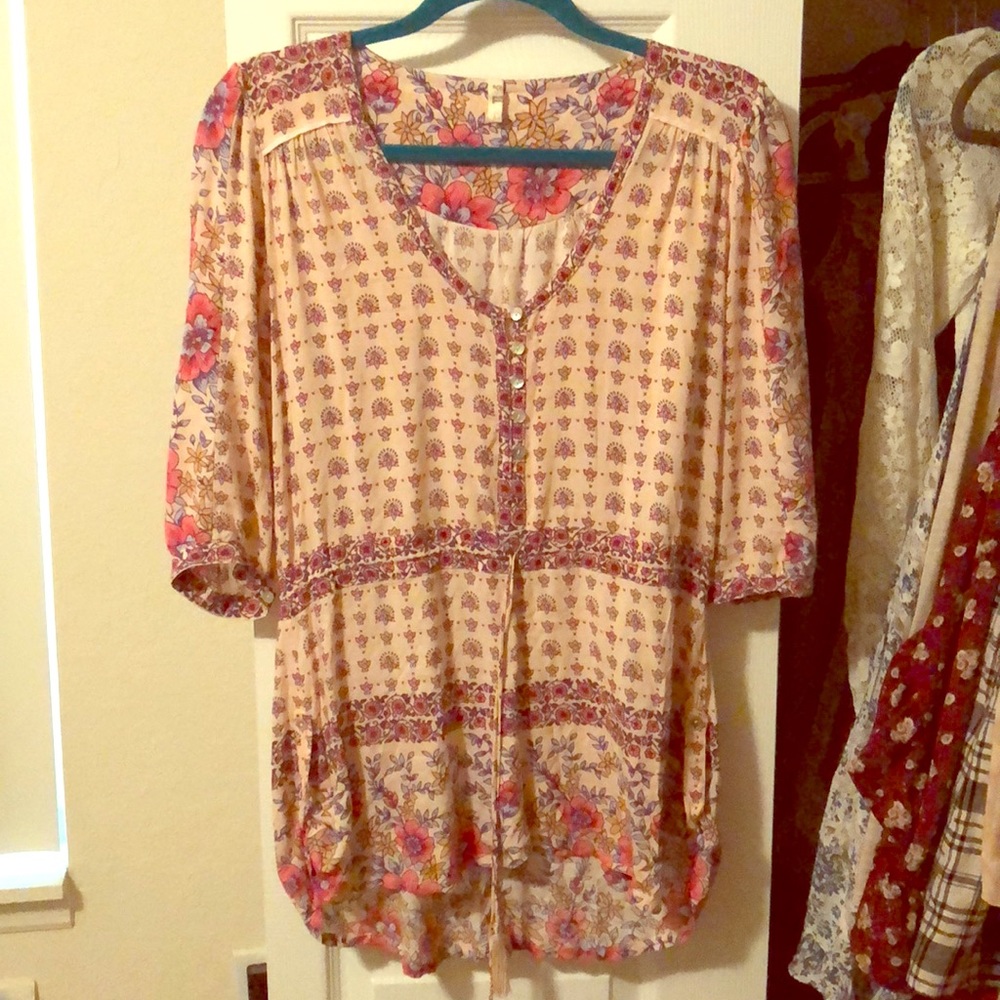Spell Desert Rose Playsuit in Blush *Altered*